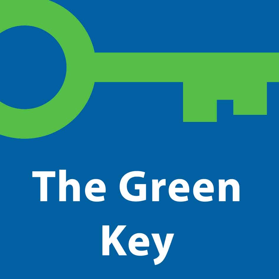 the green key logo