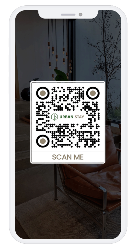 Scan qr code to digitalguest platform