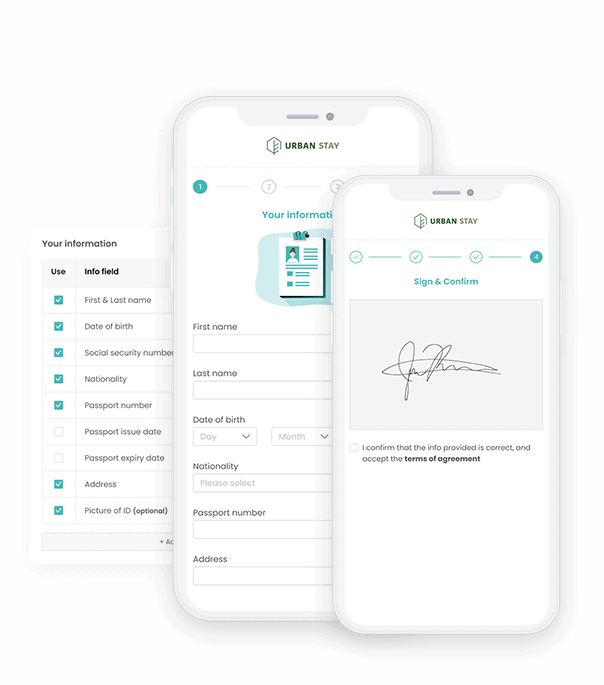 Digital Guest Registration Form