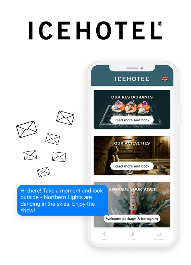 icehotel guest communication